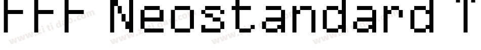 FFF Neostandard Trial字体转换